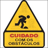 Cuidado - Com os obstáculos